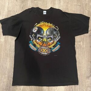 SUPER BOWL XXX STEELERS VS COWBOYS VINTAGE T-Shirt Men’s Size XXL